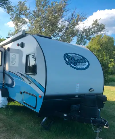 Rpod 179 2018 in mint condition; Weight distributing hitch included; Mouse shield(permanent rodent r...