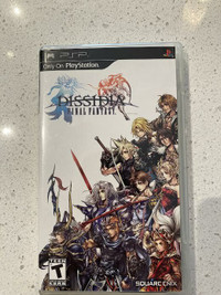 Dissidia Final Fantasy (Sony PSP, 2009) black label