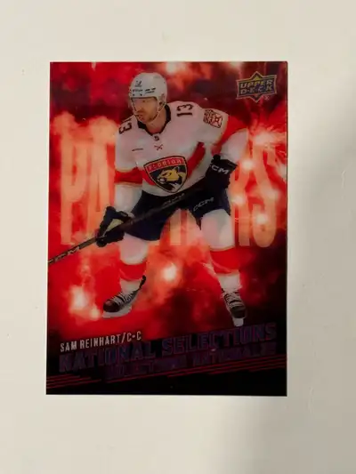 Sam Reinhart hockey card, View more