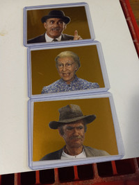 Non Sports Cards The Beverley Hillbillies Lot of 3 HTF Gold Foil