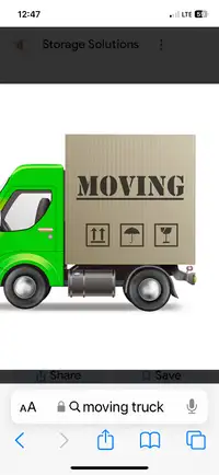 Moving truck heading for St. John NB?