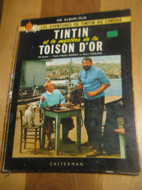 TINTIN  et le mystère de la TOISON D'OR.