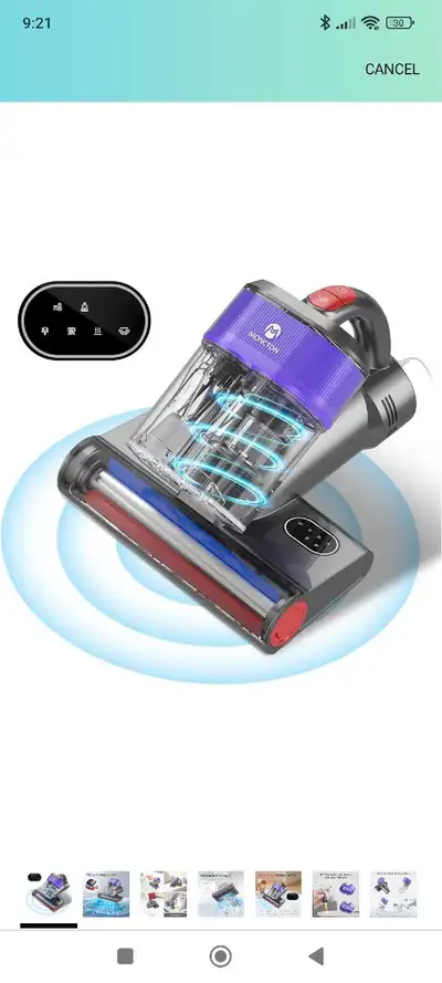 Bed Vacuum Cleaner, Mattress Vacuum Cleaner with UV Rays, Hot Ai, View more