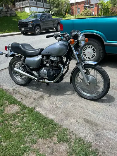 1983 Honda cm450 runs pretty good could use a little carb tuning. Has brand new battery. Has ownersh...