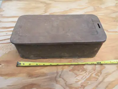 Antique IHC Tractor Machinery Tool Box, View more