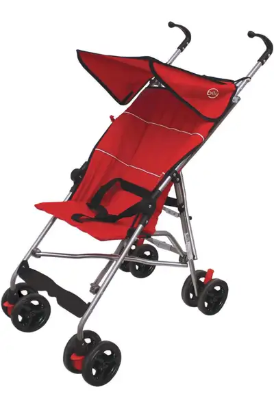 Bily Easy Compact Umbrella Fold & Swing-Away Canopy Deluxe Umbrella Stroller, 36.5”h x 19”w x 32”d R...