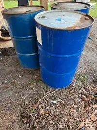 Free barrels steel drums