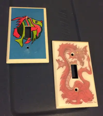 Dragon and Fish Switchplate Covers For Sale, View more