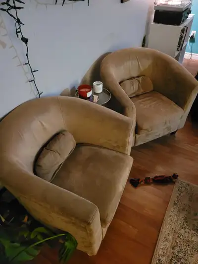 Accent Chairs with Footstool , View more