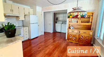 Appartement 4 ½ à louer + espace bureau – Cadre naturel exceptionnel à Québec (Notre Dame des Lauren...