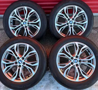 EXCELLENT CONDITION 4 x 225/55/18 102H HANKOOK VENTUS S1 ALL SEASON TIRES MADE IN HUNGARY DOT 2024 A...