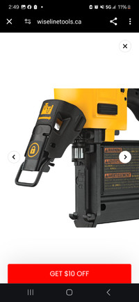 23 ga pin nailer