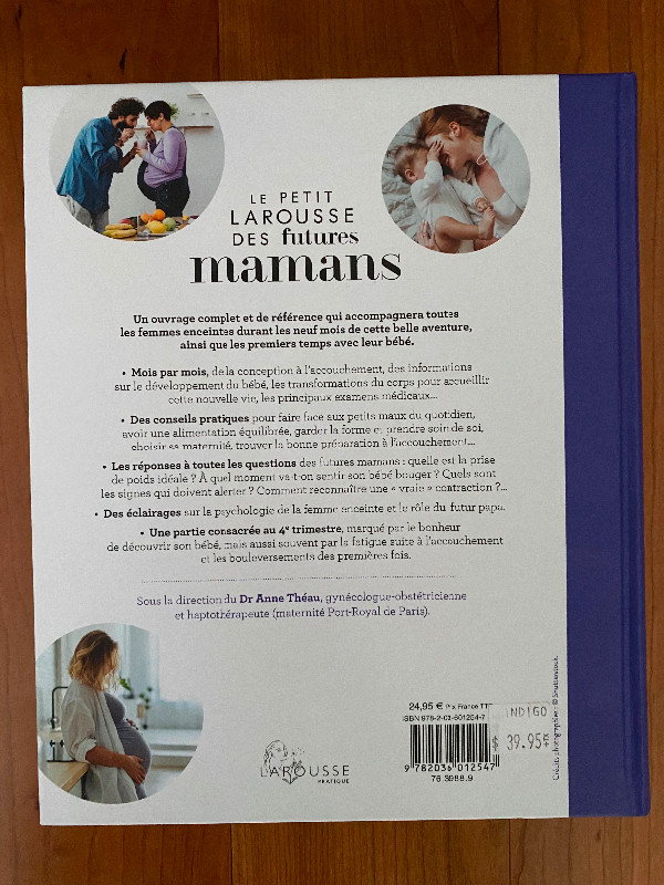 Le petit Larousse des futures mamans - comme neuf! dans Manuels  à Ville de Montréal - Image 2