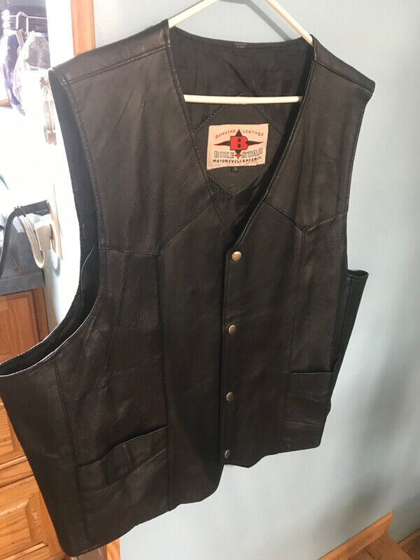 Leather Vest in Other in Prince Albert