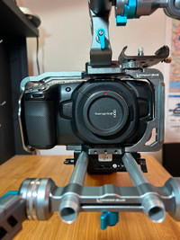 Camera BMPCC 4k, Ultimate kit rig and quick release system
