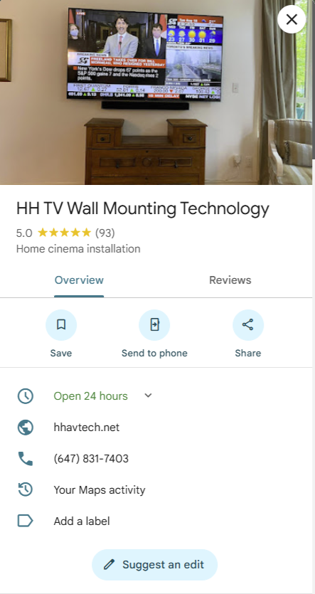 Pro TV Wall Mount Installation Service - 6478317403 in GTA in Appliance Repair & Installation in City of Toronto - Image 4