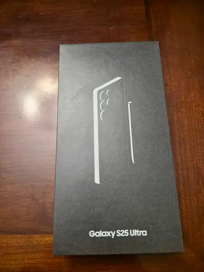 Brand new sealed box - Galaxy S25 Ultra Titanium Grey - 256 gb, View more