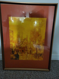 Jean kalisch golden city private collection print