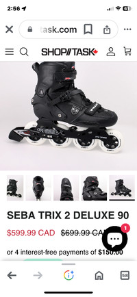 Siba Trix 2 Deluxe Rollerblades Men 12