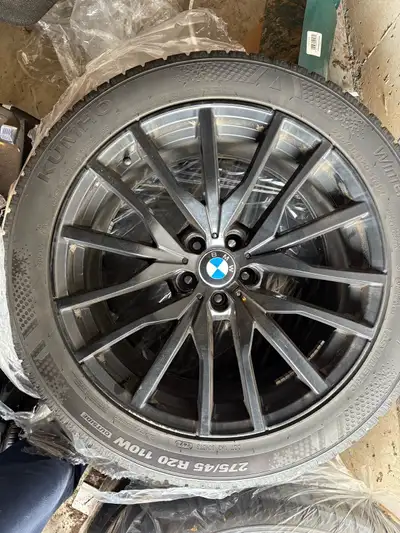 Used bmw x5 winter tires and rims