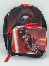 Star Wars School Bag & Lunch Bag  set / ensemble sac à dos neuf