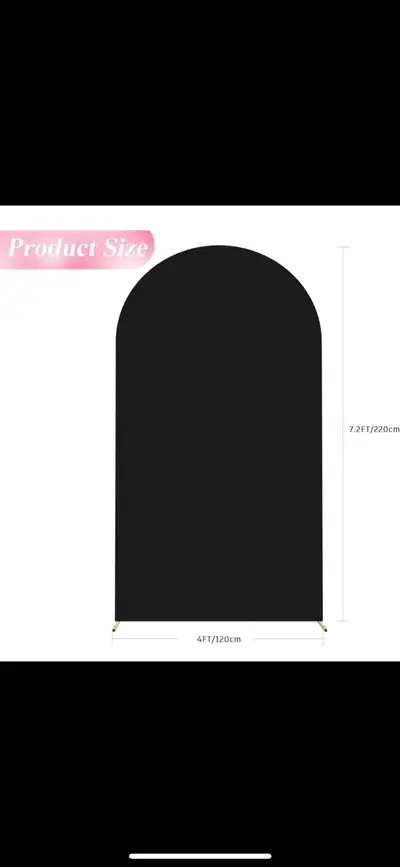 Wedding arch backdrop cover, View more