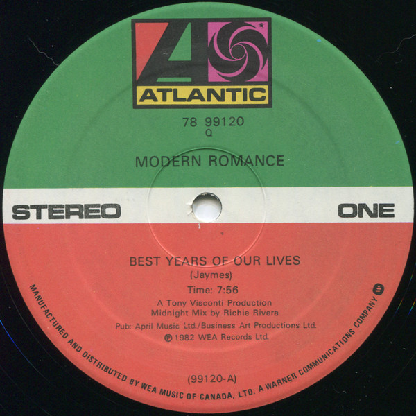Vintage Vinyl-MODERN ROMANCE (80’s UK Pop) in Arts & Collectibles in Barrie - Image 3