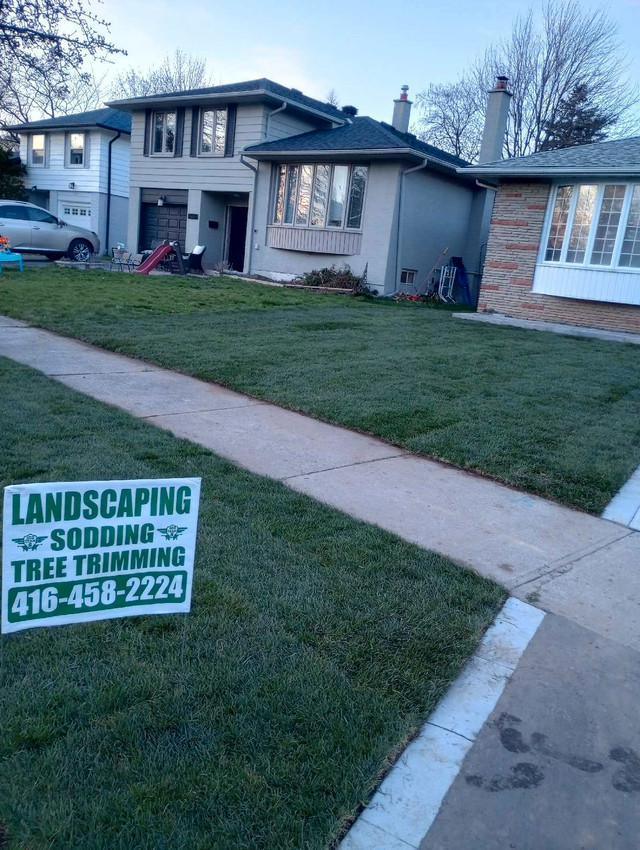 SPRING CLEANUP/LANDSCAPING/SODDING/GARDEN DESIGN in Lawn, Tree Maintenance & Eavestrough in Mississauga / Peel Region - Image 3