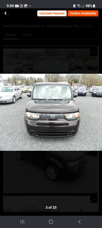2010 Nissan Cube in good condition. Clean Carfax. in Cars & Trucks in Oshawa / Durham Region - Image 2