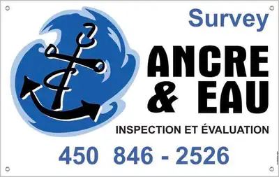 Pour une inspection ( SURVEY ) préachat , assurances ou pour une évaluation de la valeur marchande,...