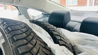 It's michelin studed tires Almost Brand new just used for this season . Reason for selling is lease...