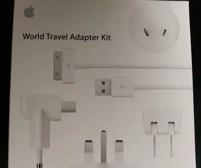 APPLE World Travel Adapters Kit Brand New, View more