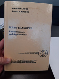 Fundamentals and Applications Mass Transfer Textbook