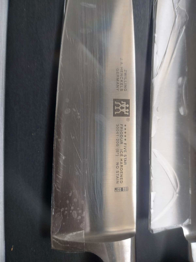 Zwilling 5 star 7 piece knife set  in Other in Calgary - Image 3