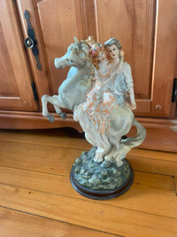 figurine (biblo) via veneto collection cheval et amoureux- RARE