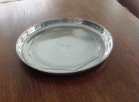 Plateau de service rond en Stainless round serving tray