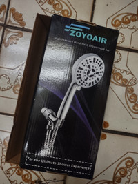 Zoyoair 5" showerhead (10 settings)