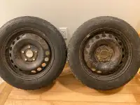 Winter Tires set of 2 (on rims)