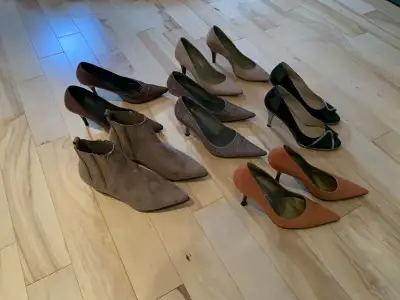Ladies shoes  size 7 - high heels - souliers, View more