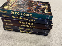 Pathfinder x6 guides trade paperback (RPG)
