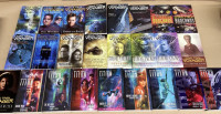 Star Trek Voyager & Star Trek Titan 25 Paperback Novels Preowned