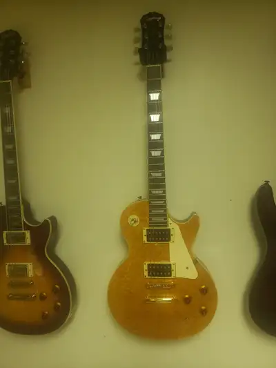 Vintage Epiphone Les Paul Standard with bird's eye maple, View more