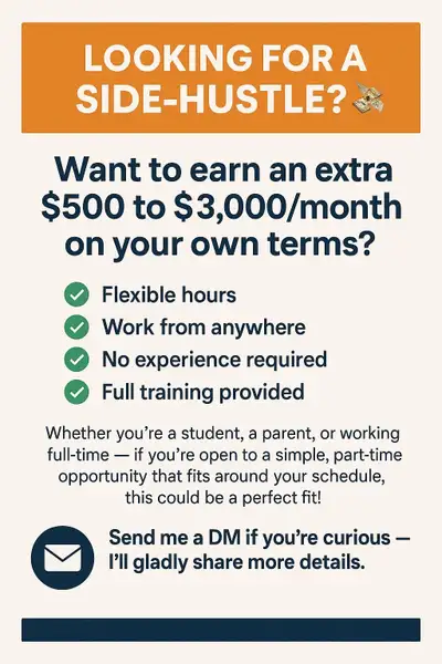 Part-Time Side-Hustle, View more