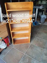 Solid wood Shelf....bookcase/Shoes Shelf..all purpose uses 