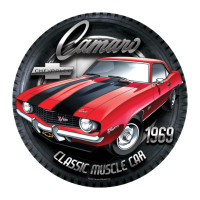 Enseigne Chevrolet Camaro Z/28 1969 en Métal embossé $39.99tx