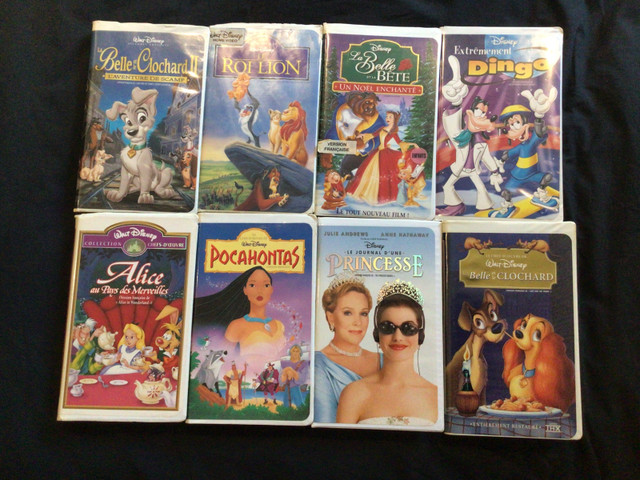 Collection de VHS Walt Disney dans CD, DVD et Blu-ray  à Laval/Rive Nord