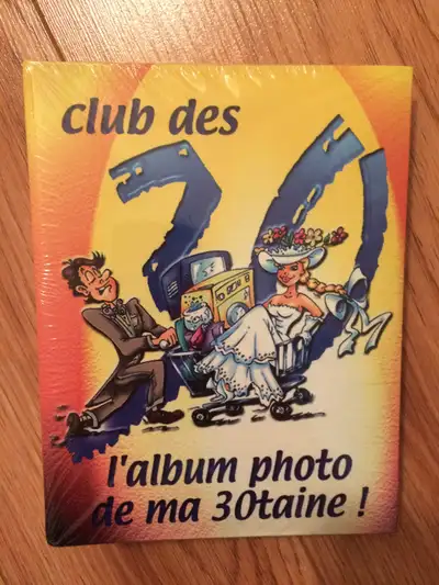 Le Club des 30 ans, Album de photos souvenirs 4" x 6" NEUF, View more