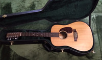 Martin 12-string guitar with case