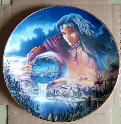 Royal Doulton "The Waters of Life - assiette decorative, View more