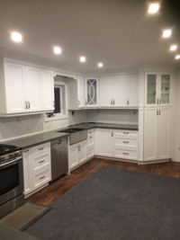Upgrade or Remodel Fancy Kitchen with Cabinets and Countertop